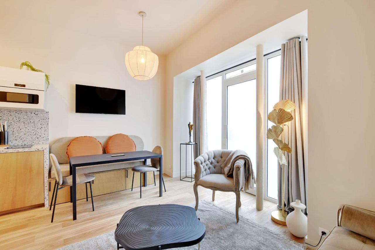 Charming 1-Bedr Parisian Apartment In Vibrant Rue D'Hauteville Екстериор снимка